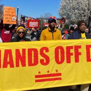 HANDS OFF DC Protest Against US Senate